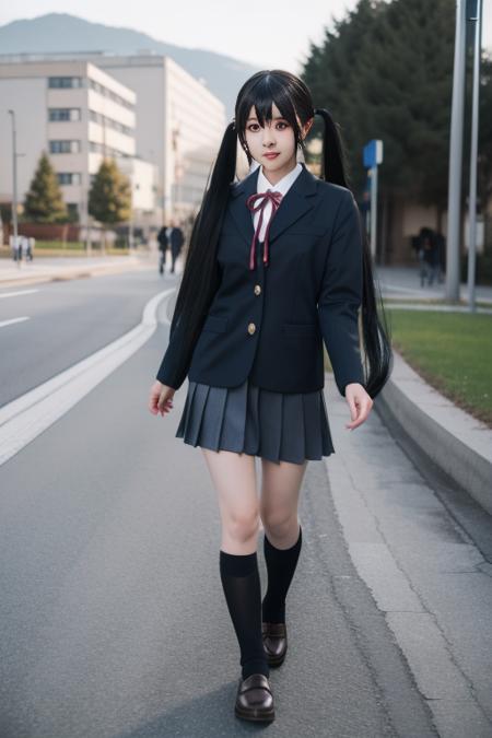 中野梓-秋冬校服 nakano azusa-winter school unifrom