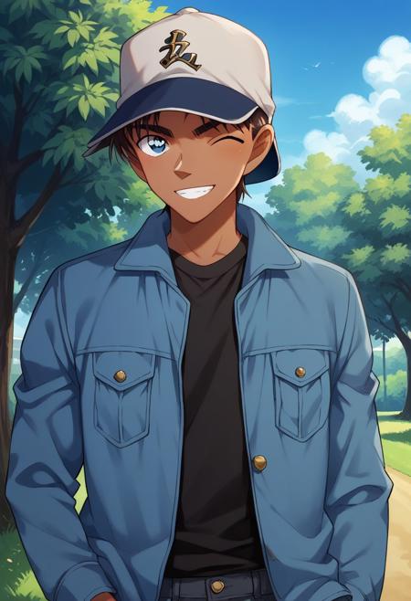 Heiji Hattori - Detective Conan / Meitantei Conan / Case Closed (Commission)