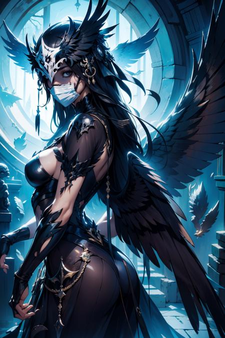 Biblical Angel Mask/Helmet
