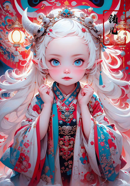 绪儿-奇幻萌娃脸Fantasy baby face