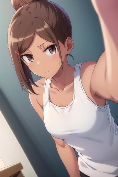 Ayaka Uehara (上原 彩也香) - How Heavy Are the Dumbbells You Lift? (ダンベル何キロ持てる？)