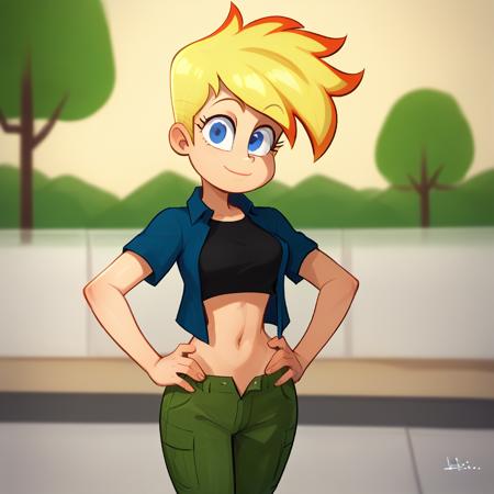 Jenny Test [ PXL ][ Johnny Test ] by Leaf
