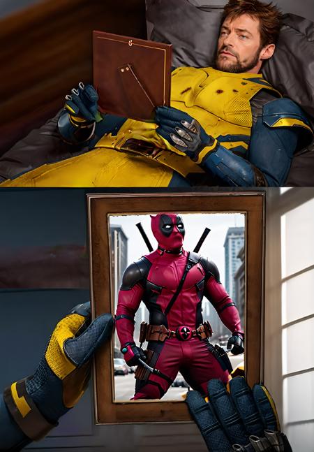 Wolverine Remembers Meme SDXL( Hugh Jackman Edition)