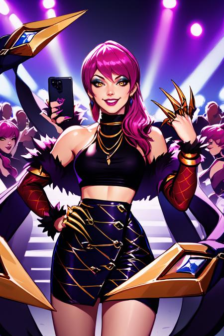KDA Evelynn League of Legends 2 Outfits | Pony / SD1.5