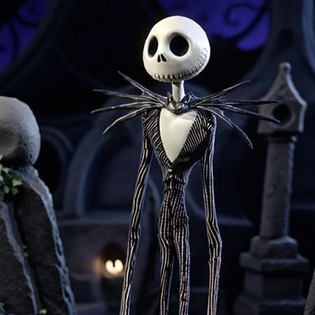 Jack Skellington - The Nightmare Before Christmas - SDXL