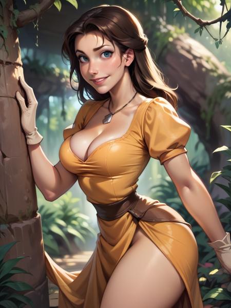 Jane Porter (Tarzan) Disney - SD 1.5 | XL PONY - by YeiyeiArt