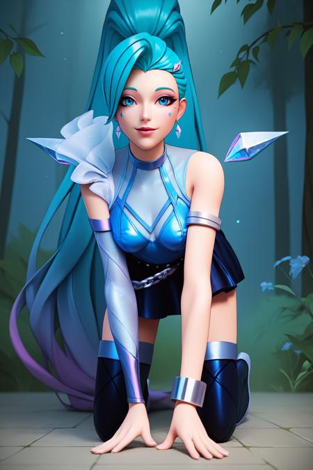 K/DA All Out Seraphine (League of Legends) - Comission LoRA PonyXL [NSFW Support]