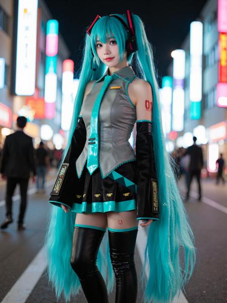 [Flux.1 D][Realistic] Hatsune Miku cosplay costume collection | 初音未来 cosplay 服饰合集