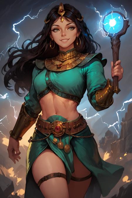 Sorceress from Diablo 2