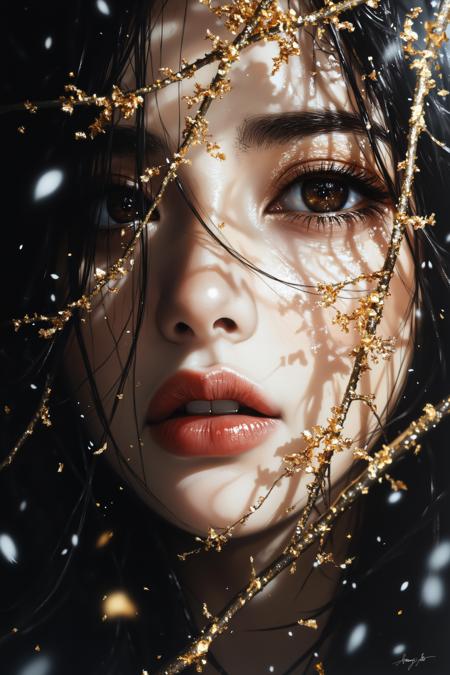 FLUX - GOLD ART FACE - MDNGUYEN