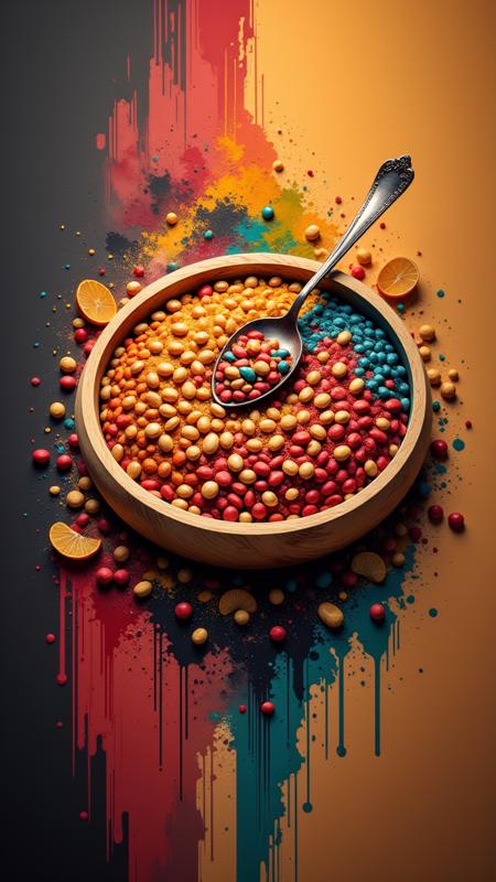 Ink Paint Splash Artwork Style [FLUX]