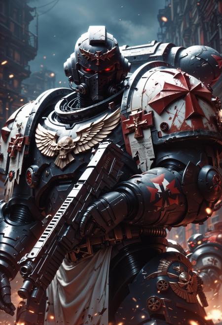 The Space Marines Warhammer 40K | Flux + Pony