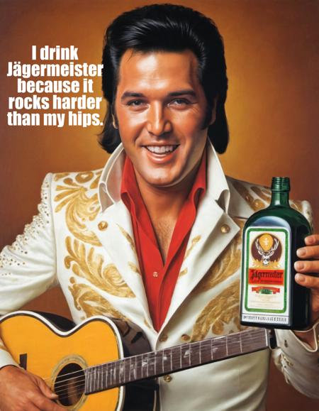 Jaegermeister Advertising 70s [SDXL]