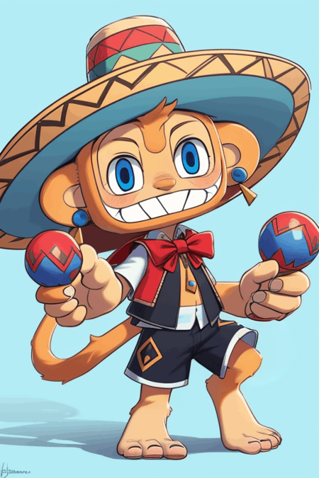 Amigo (Samba de Amigo), Furry Character LoRA
