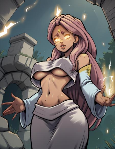 Priestess - The Cummoner (PonyXL & SD 1.5)