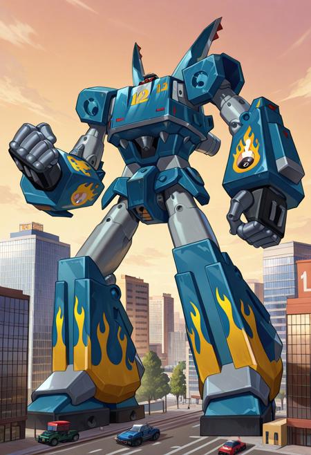 [IL] Mechanized Earth Guard Attack System, eXtra Large Robot – Megas XLR