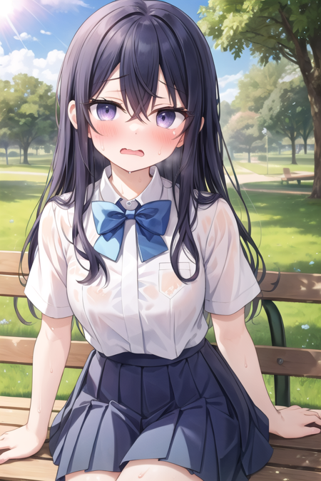 Worried eyes / 困り顔の眼