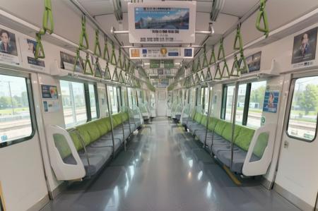 JR East E235 series / train interior