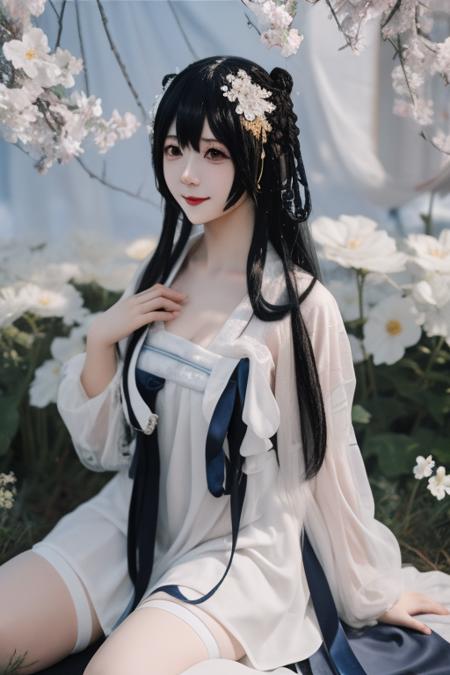 碧蓝 逸仙 膏发凝脂 Azur Lane Yat Sen
