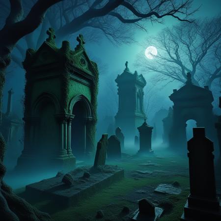 Haunted Streets of Highgate: A Gothic Cemetery Lora