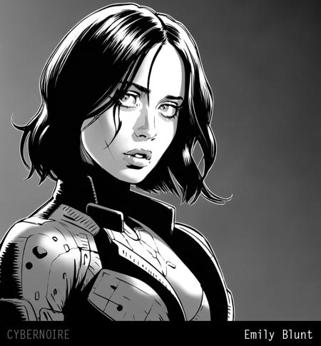 Cyber Noire Style (Pony + SDXL)