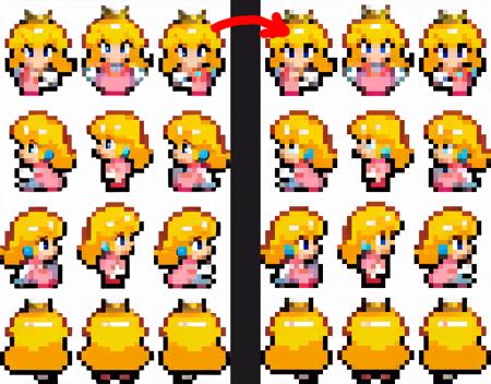 RPG Top Down 4 Direction Walk Cycle [Pony]