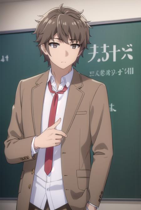 Sakuta Azusagawa (梓川 咲太) - Aobuta: Rascal Does Not Dream of Bunny Girl Senpai (青春ブタ野郎はバニーガール先輩の夢を見ない)