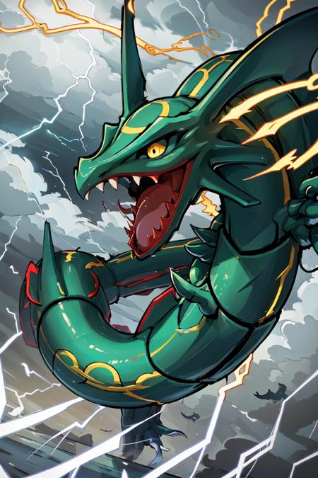 Rayquaza: Sky High Pokémon (Pokemon) (Pokedex #0384)