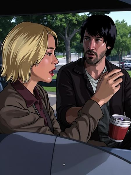 A Scanner Darkly Style