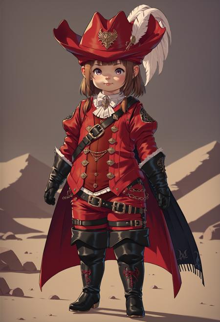 Duelist's Attire (Final Fantasy XIV)版本Duelist's Attire (FFXIV-Red Mage AF1) (FFXIV-Red Mage AF1)