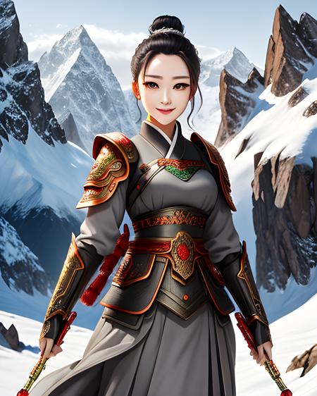 Chinese Female General - Battle Armor