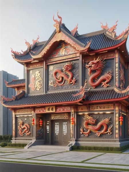Lunar New Year: Dragon Style SDXL