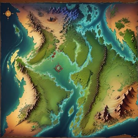 Table Rpg / D&D Maps - #10 - World map