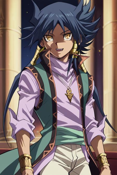 Aigami (藍神) / Diva (ディーヴァ) - Yu-Gi-Oh! The Dark Side of Dimensions (遊☆戯☆王 THE DARK SIDE OF DIMENSIONS) - (Pony)