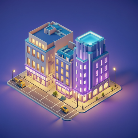 Isometric Styles Collection - 5 Assets [XL]版本05 Isometric Elegancy (ID: 546301)