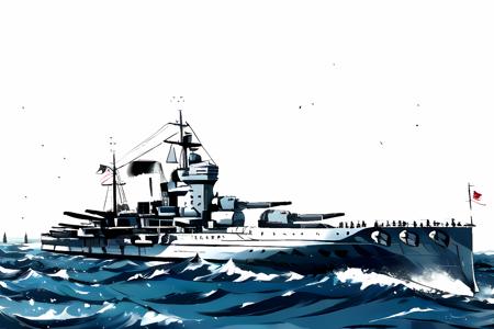 HMS Warspite Battleship