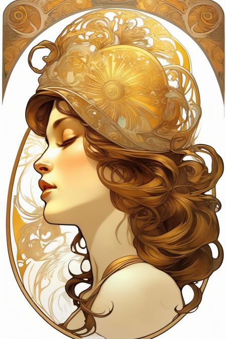Alphonse Mucha Style