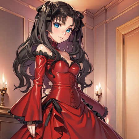 Rin tohsaka  LORA and(Pony)  from fate stay night visual novel