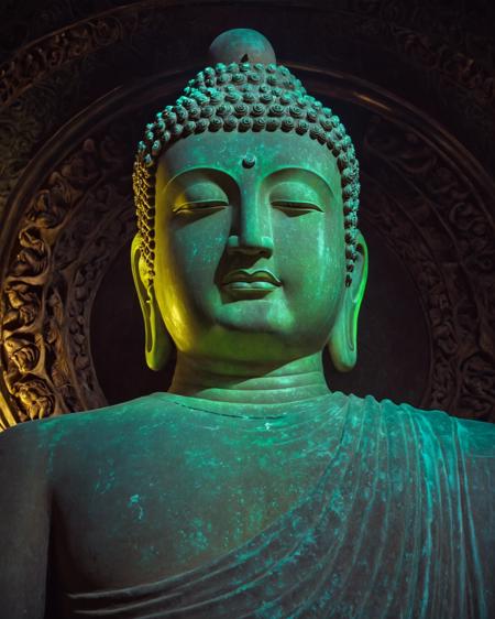 China Style Buddha Statue LoRA