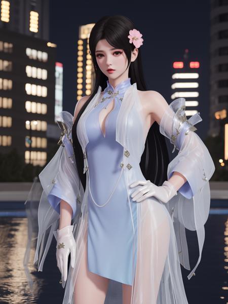 永劫无间_殷紫萍_新倩女幽魂-瑶光沐月_Naraka: Bladepoint_Ying Ziping