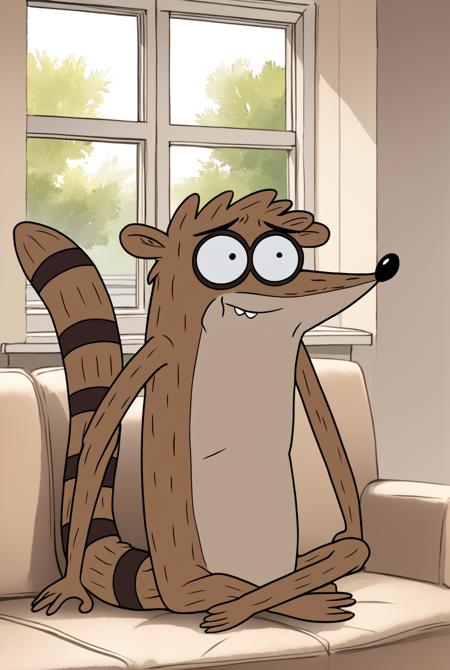 Rigby (Regular Show) for PonyXL版本V1 (ID: 738240)