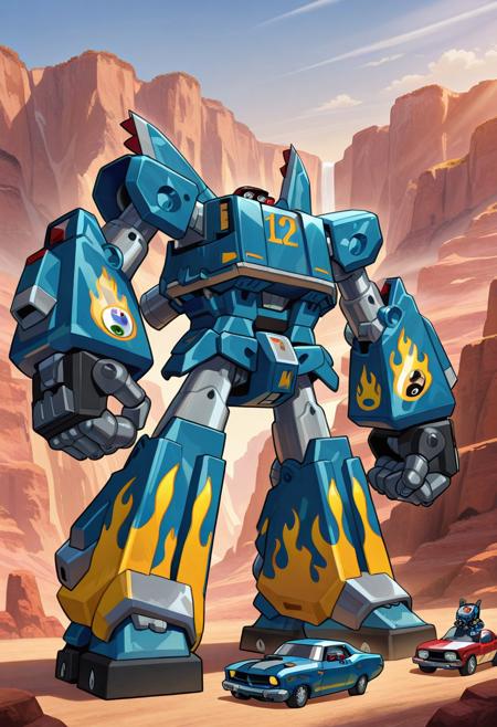 [IL] Mechanized Earth Guard Attack System, eXtra Large Robot – Megas XLR