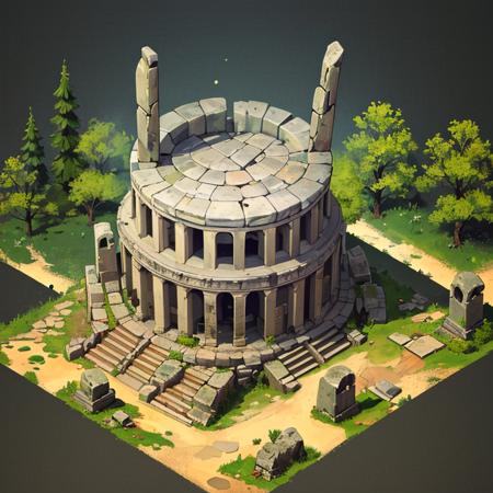 Stylized Setting (Isometric) SDXL & SD1.5