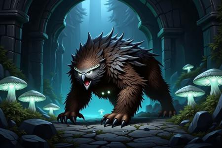 Magic creatures: Owlbears! Flux