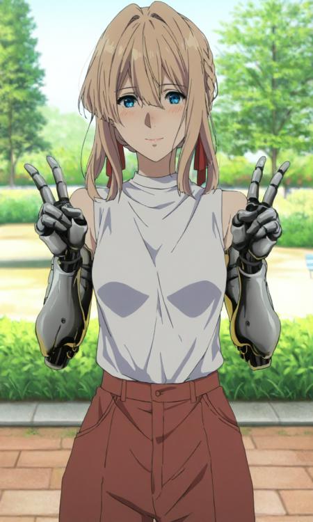Violet Evergarden - Violet Evergarden (Multiple outfits) | NoobAI