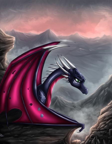 Corrupted Cynder【 The legend of Spyro - A New Beginning 】- 【PONY - FLUX - DSXL】