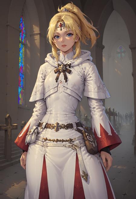 Healer's Attire (Final Fantasy XIV)版本Healer's Attire (FFXIV-Whire Mage AF1) (FFXIV-Whire Mage AF1)