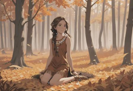 Anime Native American Style