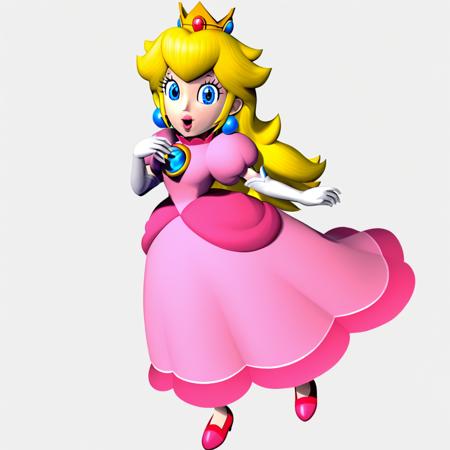 Princess Peach (3d render)