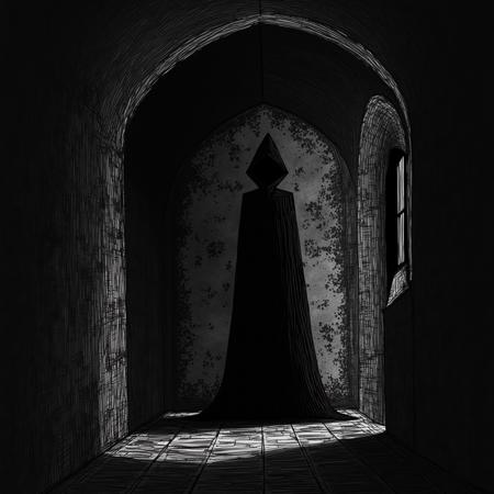 Dark Scribble Art